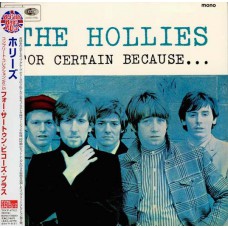 HOLLIES For Certain Because... Plus (Parlophone ‎– TOCP-67122) Japan 1966 Paper Sleeve CD